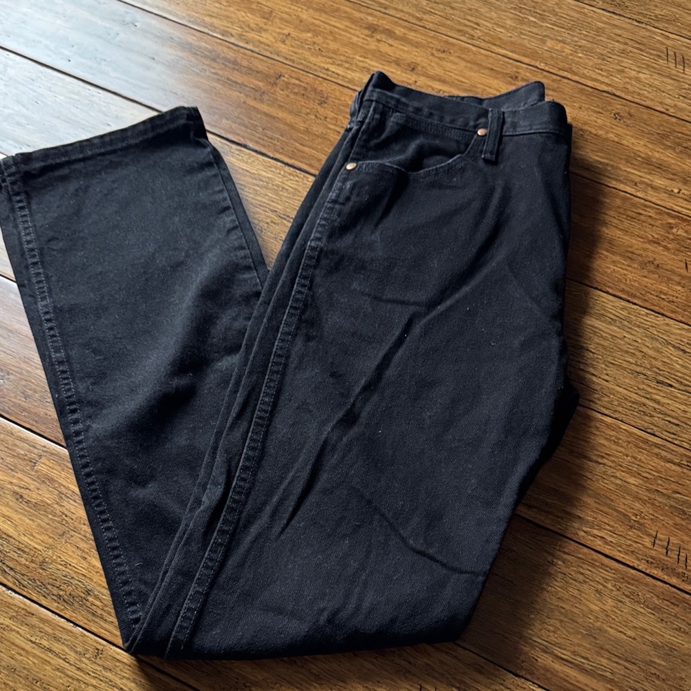 Wrangler Black Denim Jeans